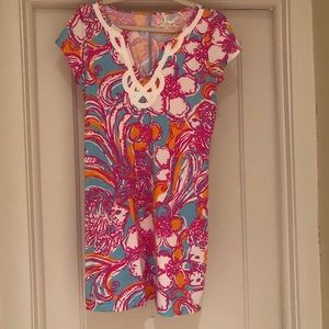 Fun and comfy Lilly Pulitzer t shirt dress